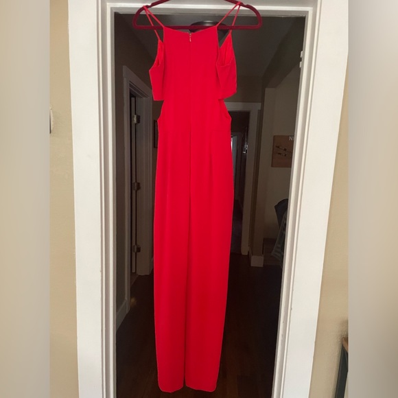Badgley Mischka Red Gown - Picture 4 of 6